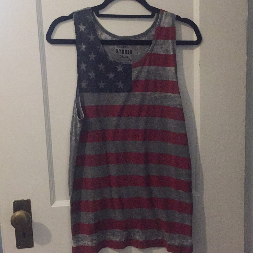 American Flag tank top